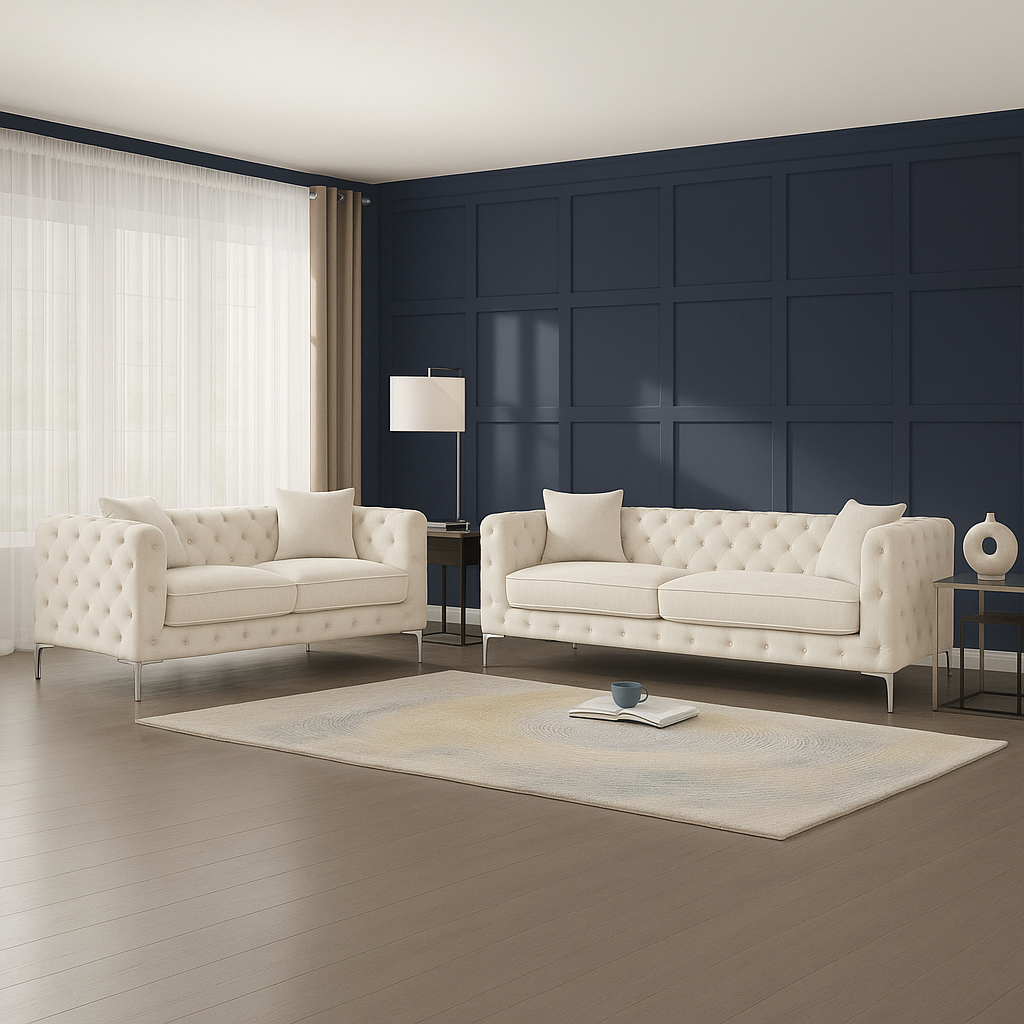 Ambassador Chesterfield Sofa | 3 + 2 Seater - Legacy Living UK