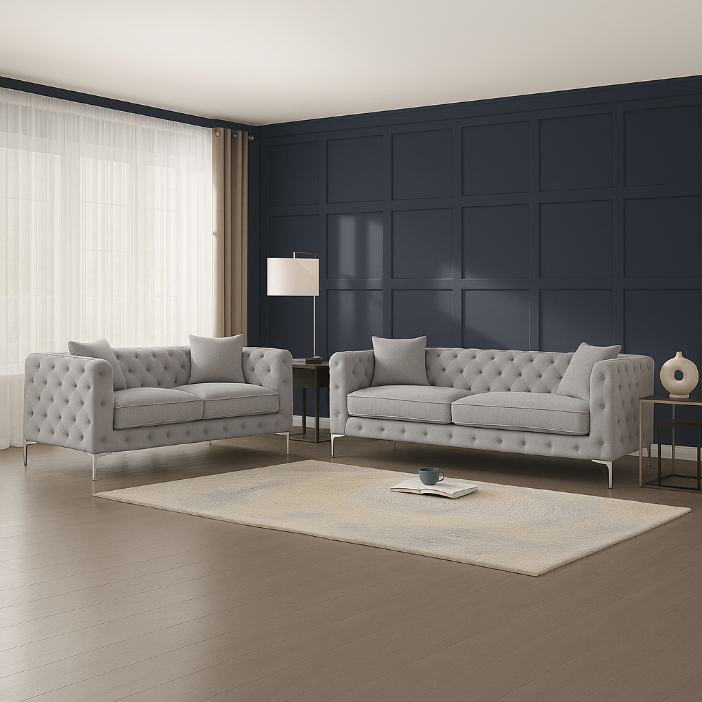 Ambassador Chesterfield Sofa | 3 + 2 Seater - Legacy Living UK