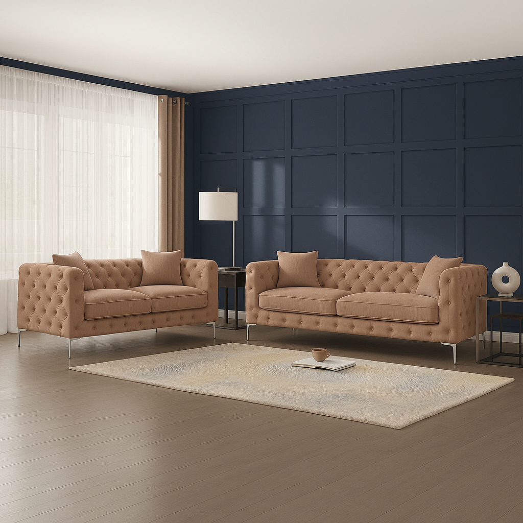 Ambassador Chesterfield Sofa | 3 + 2 Seater - Legacy Living UK