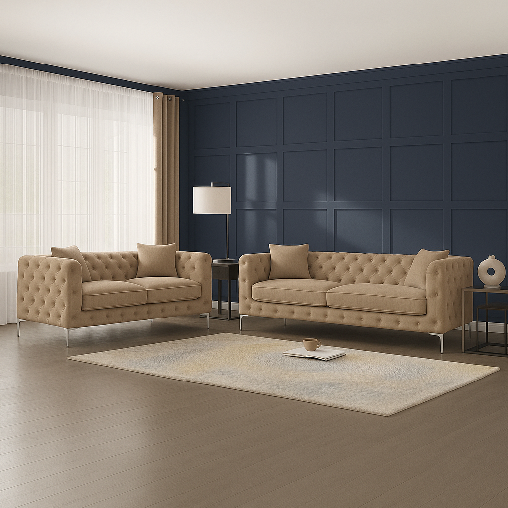 Ambassador Chesterfield Sofa | 3 + 2 Seater - Legacy Living UK