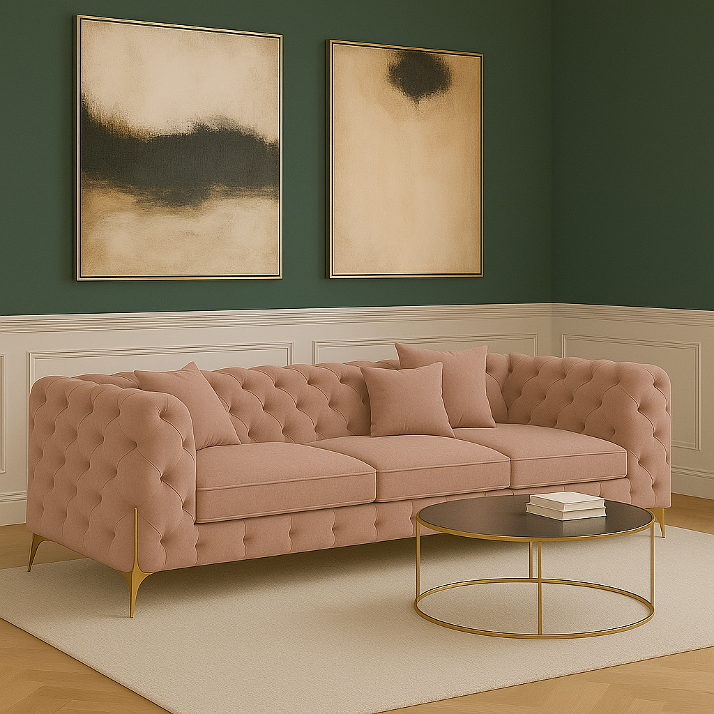 Ambassador Chesterfield Sofa | 3 Seater - Legacy Living UK