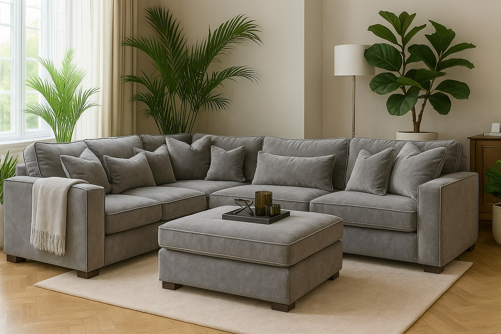 Bespoke Madrid Corner Sofa | Luxury Handcrafted Modular Design - Legacy Living UK