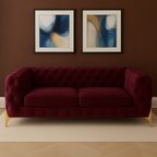 Ambassador Chesterfield Sofa | 2 Seater Sofa - Legacy Living UK
