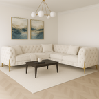 Ambassador Chesterfield Corner Sofa | Luxury L-Shaped Design - Legacy Living UK