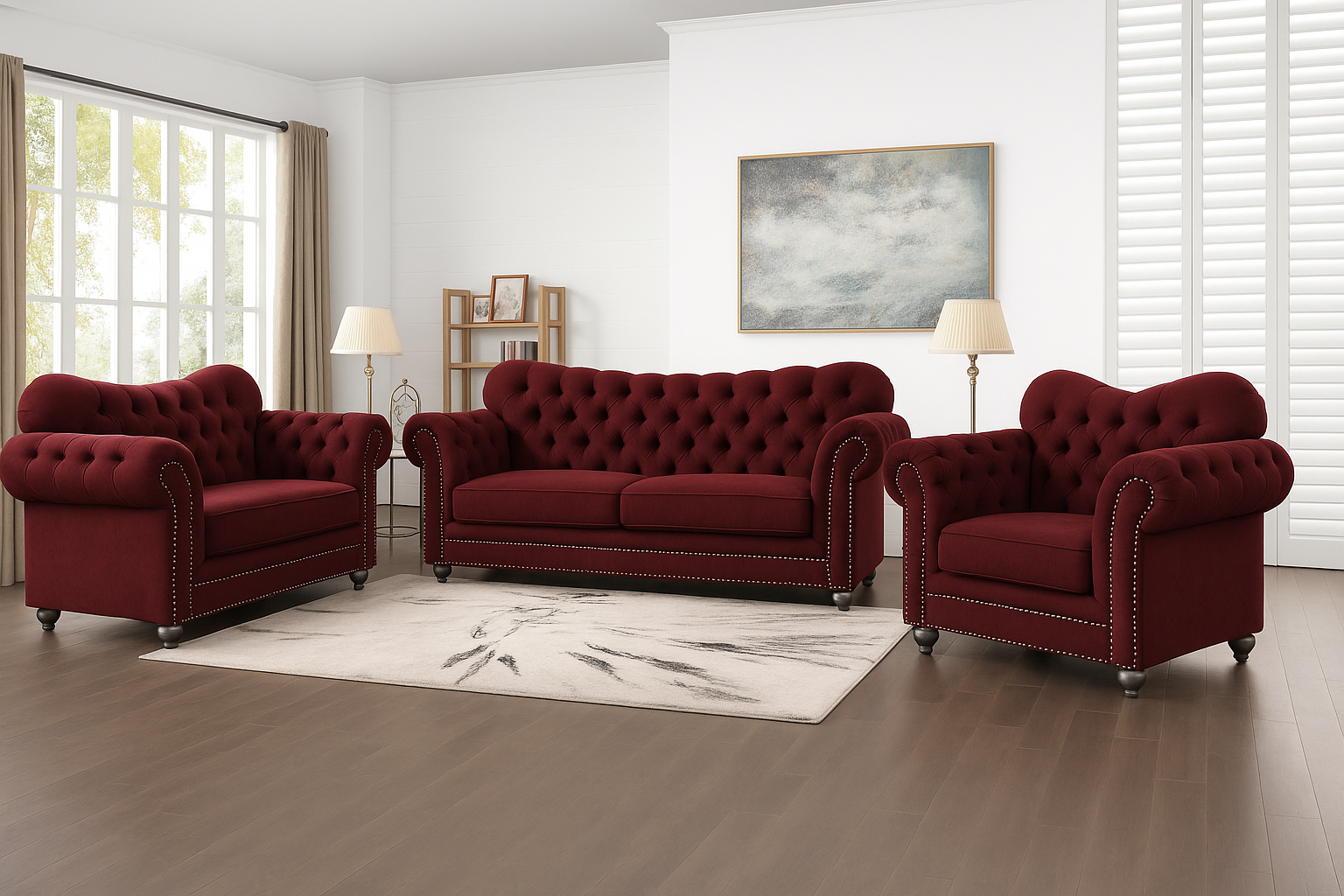 Elegance Bespoke Sofa | 3 + 2 + 1 seater sofa - Legacy Living UK