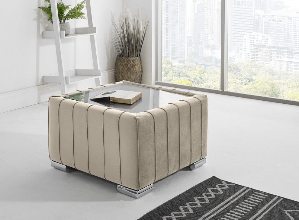 Luxury Glass Top Coffee Table - Legacy Living UK