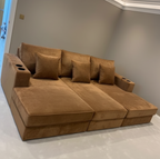 Cinema Sofa Bed with Cup Holders - Legacy Living UK