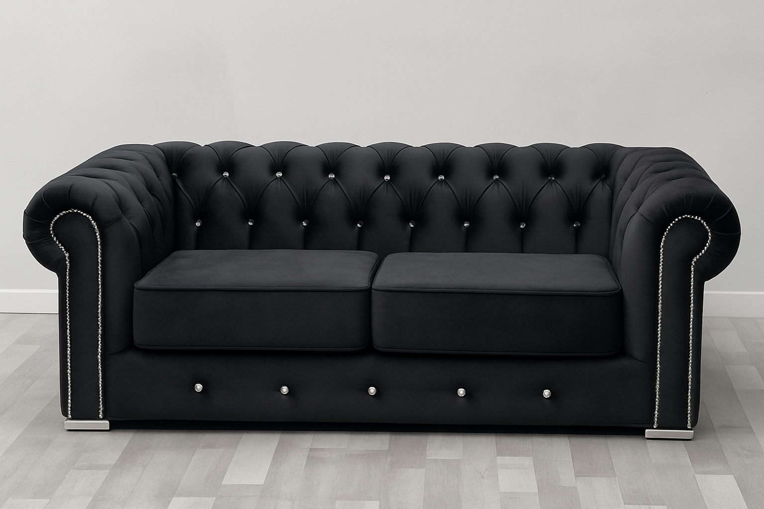 Chesterfield Italian Bespoke Sofa | 2 Seater Sofa - Legacy Living UK