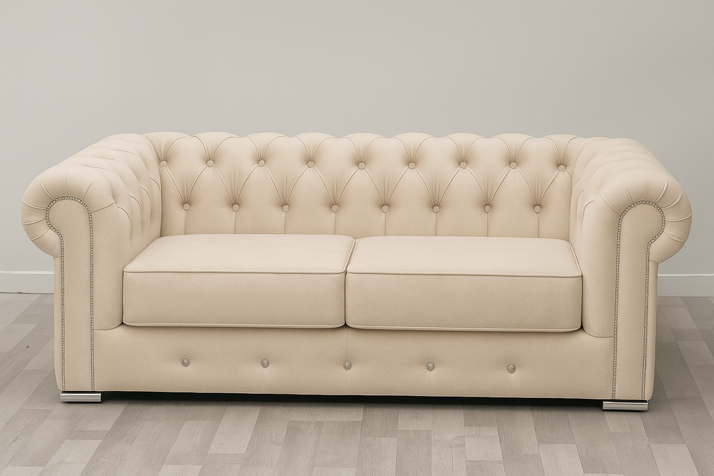 Chesterfield Italian Bespoke Sofa | 2 Seater Sofa - Legacy Living UK