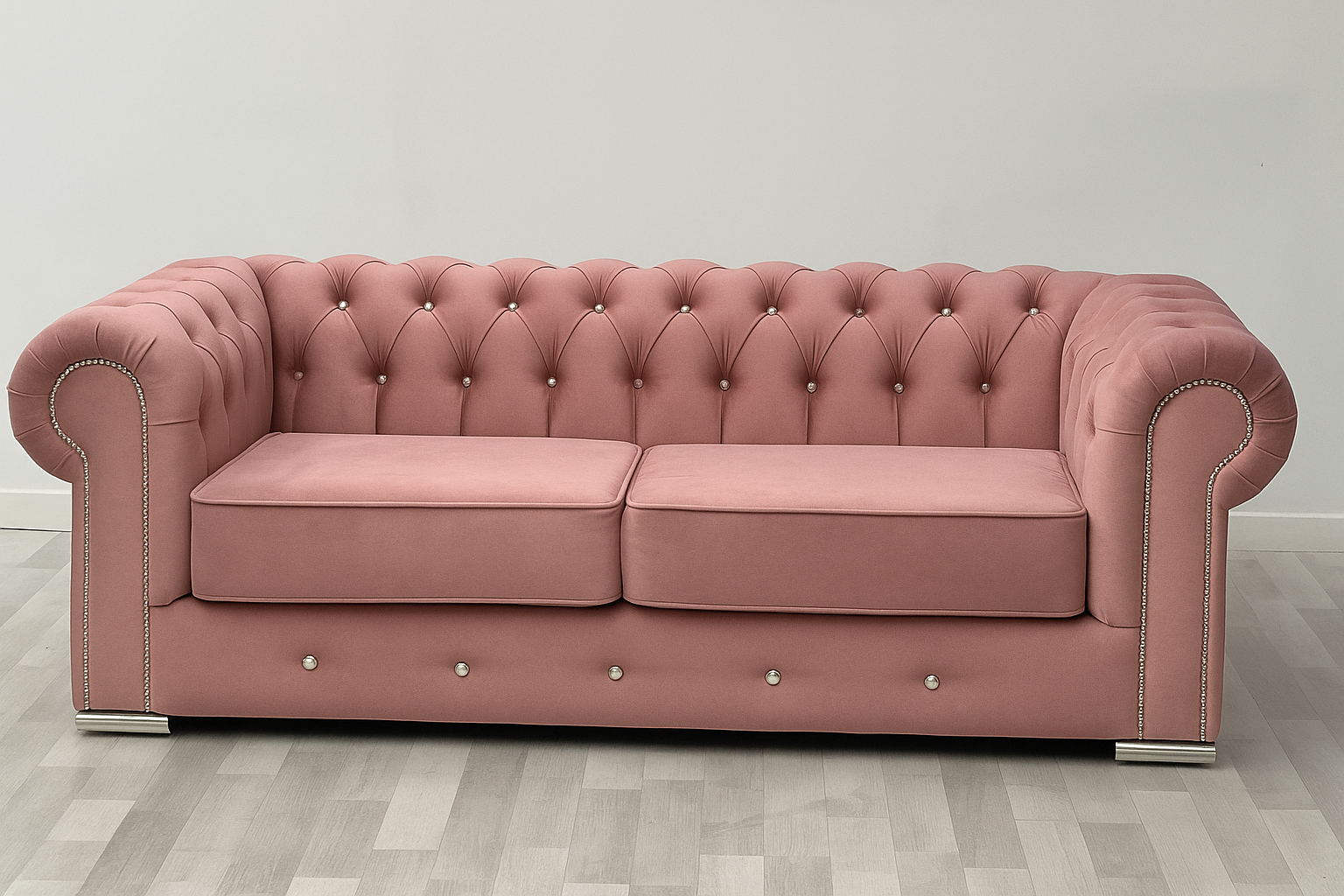 Chesterfield Italian Bespoke Sofa | 2 Seater Sofa - Legacy Living UK