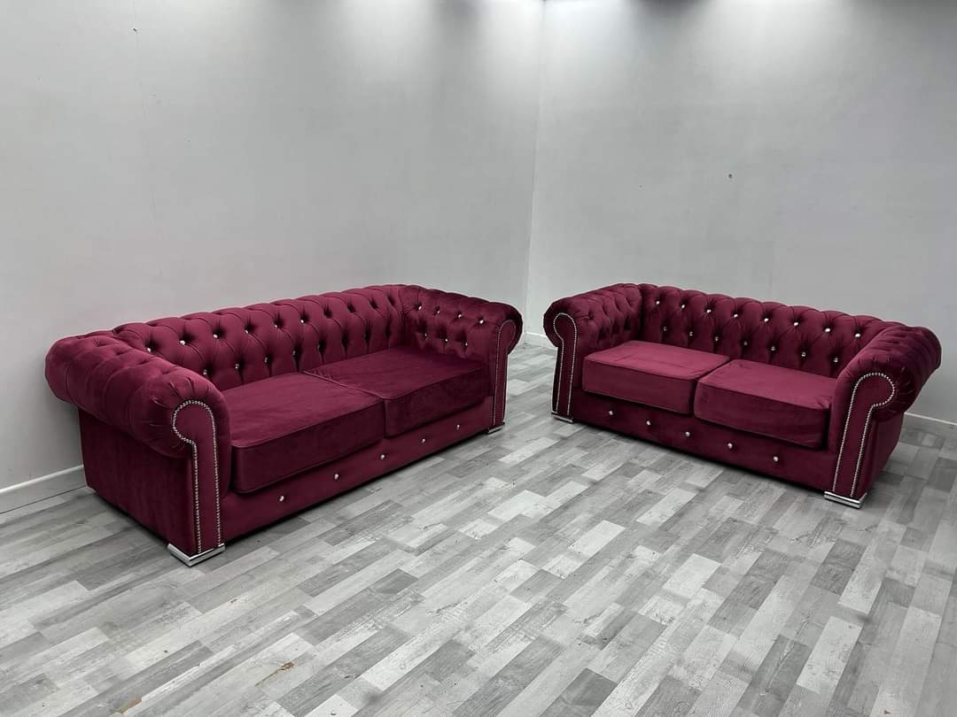 Chesterfield Italian Sofa | 3 plus 2 seater - Legacy Living UK