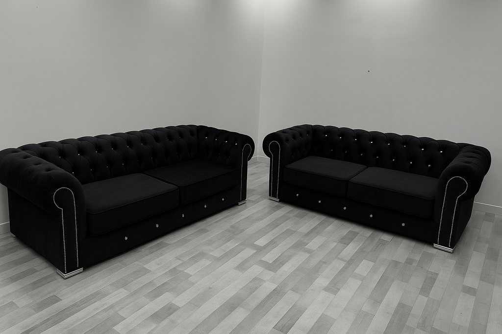 Chesterfield Italian Sofa | 3 plus 2 seater - Legacy Living UK