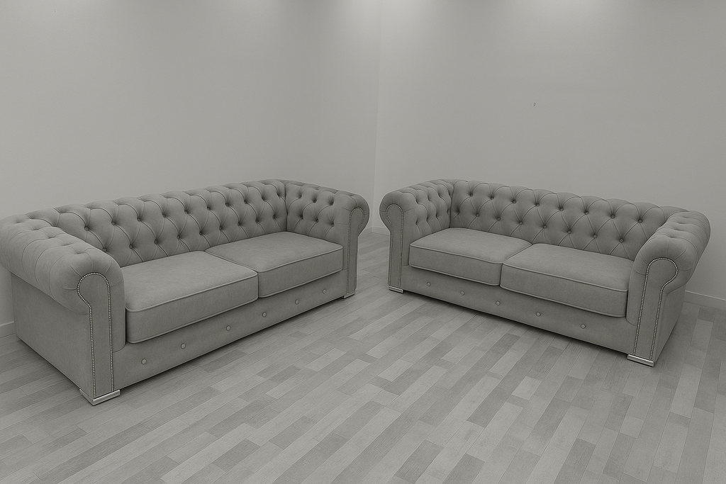 Chesterfield Italian Sofa | 3 plus 2 seater - Legacy Living UK