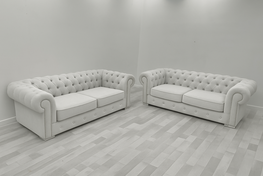 Chesterfield Italian Sofa | 3 plus 2 seater - Legacy Living UK