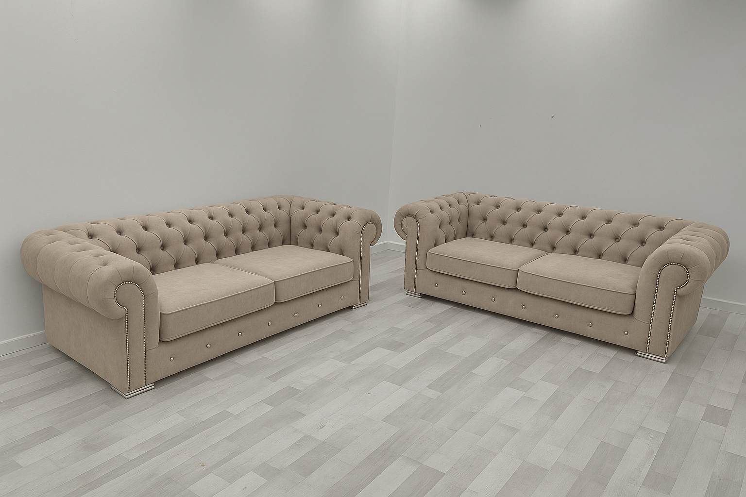 Chesterfield Italian Sofa | 3 plus 2 seater - Legacy Living UK