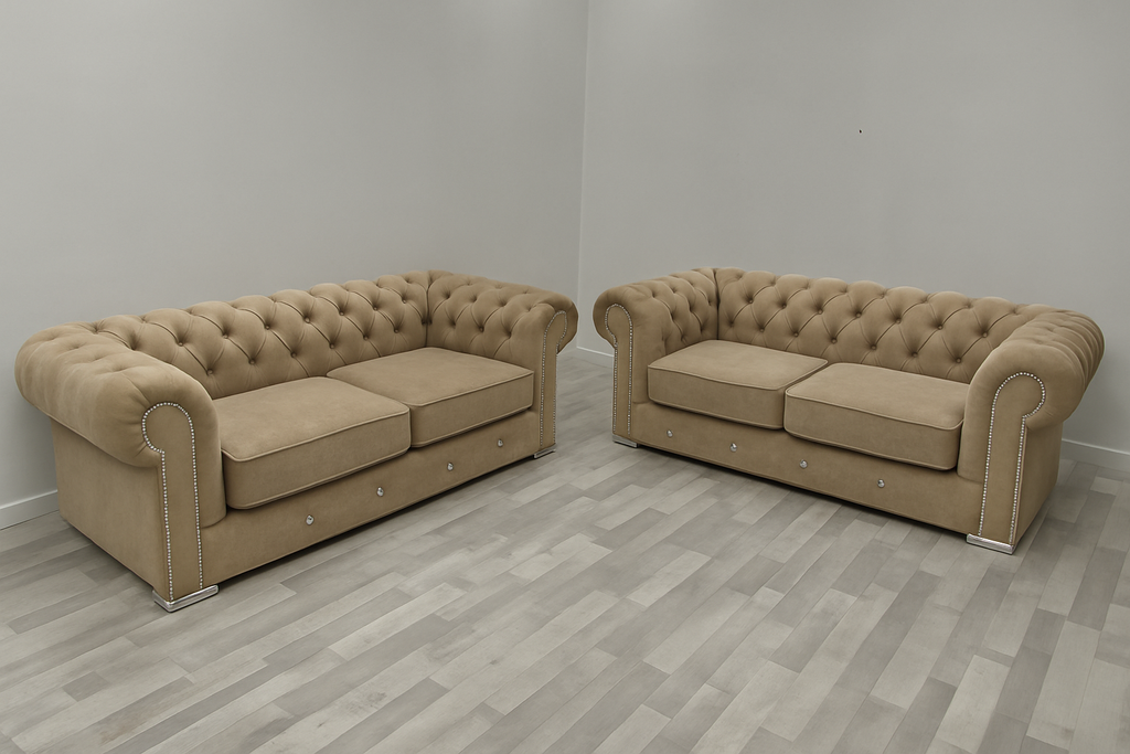 Chesterfield Italian Sofa | 3 plus 2 seater - Legacy Living UK