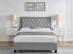 Barcelona Fabric Bed Frame - Legacy Living UK