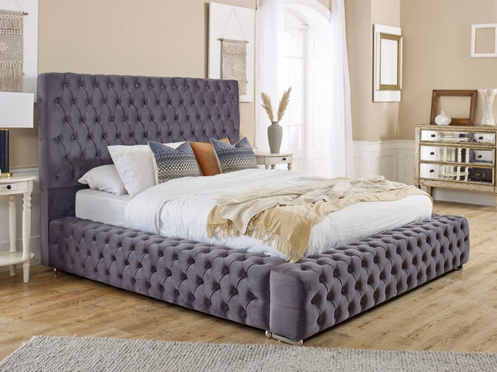Sofia Chesterfield Fabric Bed Frame - Legacy Living UK