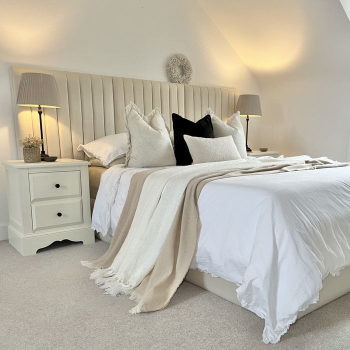 Fitzroy Wide Headboard Bed - Legacy Living UK