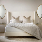 Zara Wingback Upholstered Bed - Legacy Living UK