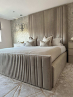 The Elysian Luxe Panelled Bedframe - Legacy Living UK