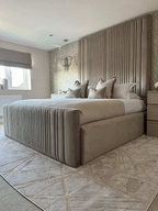 The Elysian Luxe Panelled Bedframe - Legacy Living UK