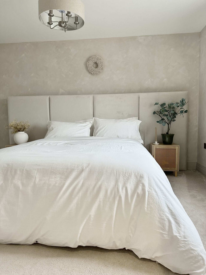 Riviera Wide Panelled Bedframe - Legacy Living UK