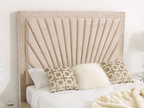 Reeva Fabric Bed Frame - Legacy Living UK