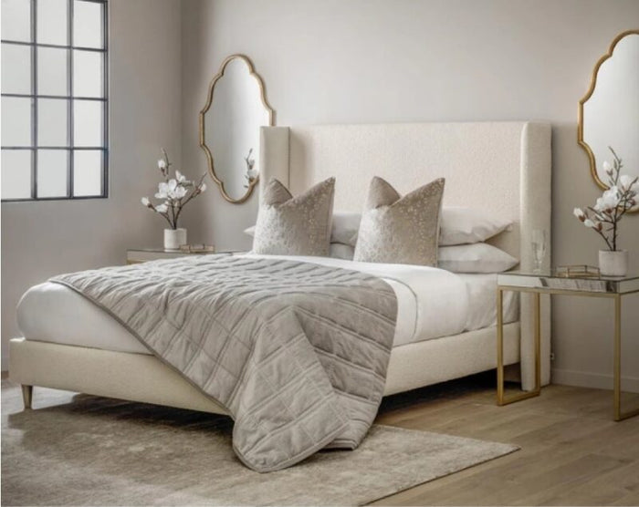 Zara Wingback Upholstered Bed - Legacy Living UK