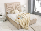 Reeva Fabric Bed Frame - Legacy Living UK
