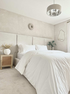 Riviera Wide Panelled Bedframe - Legacy Living UK