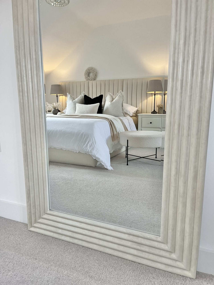 Palazzo Wide Panelled Headboard Bedframe - Legacy Living UK