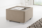 Plain Glass Top Coffee Table - Legacy Living UK