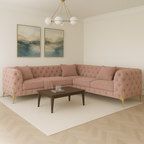 Ambassador Chesterfield Corner Sofa | Luxury L-Shaped Design - Legacy Living UK