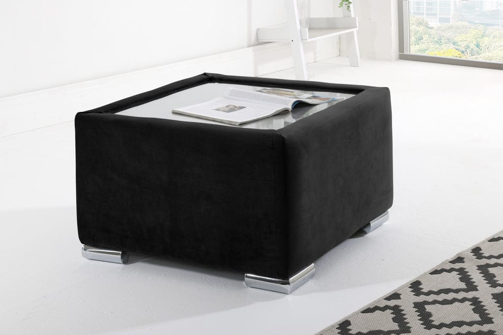 Plain Glass Top Coffee Table - Legacy Living UK