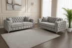 Ambassador Sofa | Dollar Sofa | Bespoke Luxury 2 seater, 3 seater, 4 seater and 5 seater with different color options of multiple fabrics of plush velvet fabric, teddy boucle fabric, naple fabric, and marble fabric - Legacy Living UK